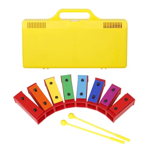 UPKOCH 1 Satz Handpercussion Kleinkindpercussion Schlaginstrument Schlagwerk Aus Metall Orff-Instrument Handklopfendes Musikspielzeug Musikalisches Klopfspielzeug Abs von UPKOCH