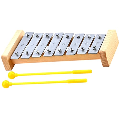 UPKOCH 1 Satz Klavier Instrument Glockenspiel für Musik Klaviatur Bildungsspielzeug klopfendes Kleinkindpercussion Holzpercussion Kleinkind Percussion Plastik von UPKOCH