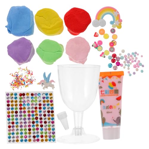 UPKOCH 1 Satz Kreative Handarbeit DIY bausatz DIY Kits Crafts for kindertag kindergeschenke Kid Toys Bastelset aus Ton Bastelwerkzeuge für Kinder zum Selbermachen Plastik von UPKOCH