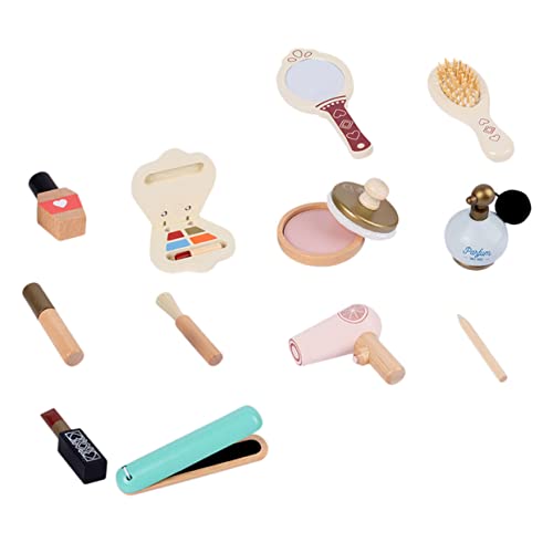 UPKOCH 1 Satz Make-up-Spielzeug Kinderanzüge Lernspielzeug Make-up-kit Für So Tun, Als Würde Er Spielen Bilden Make-up-spielspielzeug Kinderanzug Kosmetiktasche Plastik Kleine Prinzessin von UPKOCH