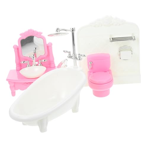 UPKOCH 1 Satz Mini-Waschbecken für kinderspielzeug Bathroom Decor hühner Bathroom Accessories Mini-Hausaccessoire Mini-Hausschmuck Mini-Hausmodell Plastik von UPKOCH