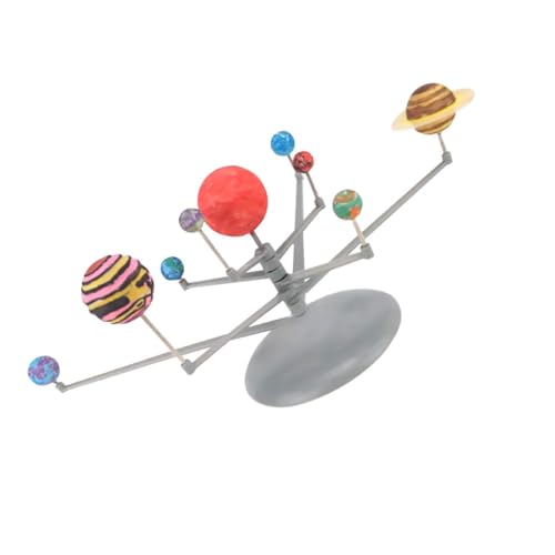 UPKOCH 1 Satz Modell mit neun Planeten Modellbausatz für die Mondumlaufbahn Planeten für Kinder Sonnensystem Spielzeug kinderzimmerdeko Room Decoration wissenschaftliches Spielzeug von UPKOCH