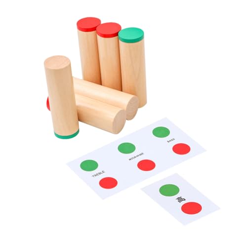 UPKOCH 1 Satz Montessori Lehrmittel für kinderspielzeug Educational Toys Feinmotorik lustiges Memory-Spiel Interaktives Familienspielzeug hölzern von UPKOCH