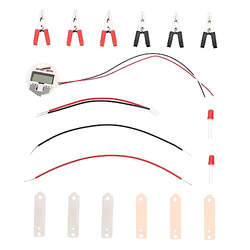 UPKOCH 1 Satz Obst-Experiment Küchenhelfer Tiere Gadgets Kartoffel experimente Experiment Batterie-Kits für Obst Experimentierset für Fruchtbatterien Metall von UPKOCH