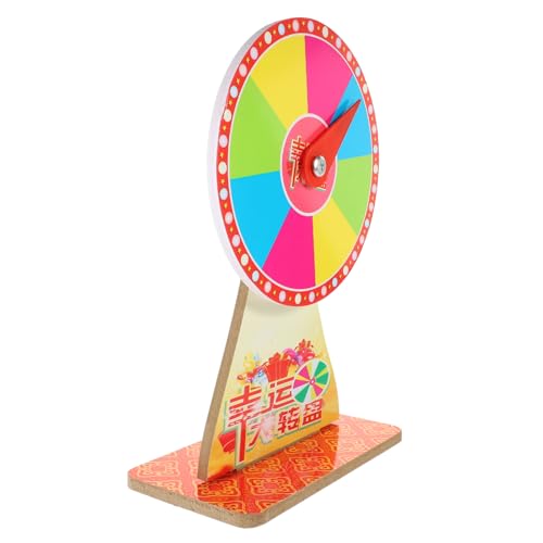 UPKOCH 1 Satz Partyspiel-Requisiten. Glücks-Roulette-Rad Spielrad Drehscheibe Rouletterad für Party Endless Fun funnytoys Pub Tisch-Roulette-Rad Desktop-Glücks-Roulette-Rad PVC von UPKOCH