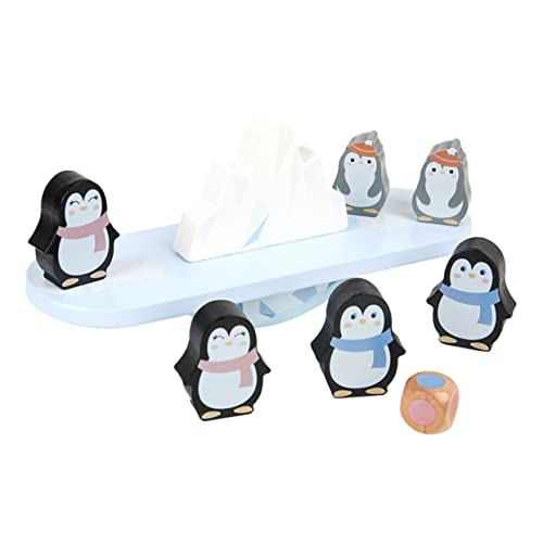 UPKOCH 1 Satz Penguin Pinguine stapelwürfel ausstecher Pinguin jucarii pentru copii Stapeln Spielzeug Balancierende Bausteine ​​des Pinguinmodells Bausteine ​​in Pinguinform von UPKOCH