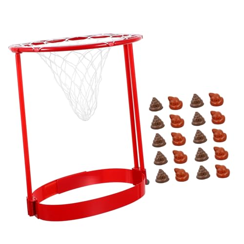 UPKOCH 1 Satz Poop-wurfspielzeug Poop-Spielzeug Spielzeugkacke Mini-basketballkorb Für Den Innenbereich Spielzeug in Form Von Kinderhaufen Outdoor-Spielzeug Für Kleinkinder Babykacke PVC von UPKOCH