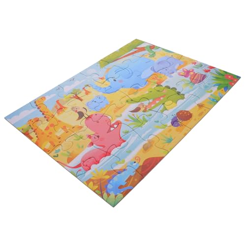 UPKOCH 1 Satz Puzzle Für Kinder Katzenrätsel Lernspielzeug Für Vorschulkinder Rätsel Für Kleinkinder Puzzles Für Kinder Im Alter Von 4-8 Jahren Kinderpuzzle Vorschulspielzeug Papier von UPKOCH