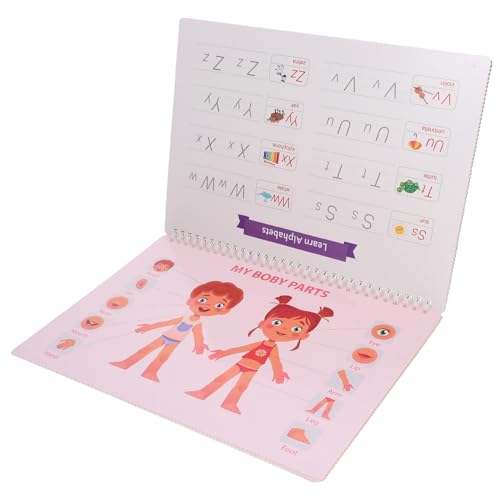 UPKOCH 1 Satz Ruhiges Buch Zur Früherziehung Stickerbuch Selber Machen Kleinkinder Lernbuch Buch Mit Aufklebern Für Kinderszenen Aufkleberbuch Für Kognitions-stickerbuch Papier von UPKOCH