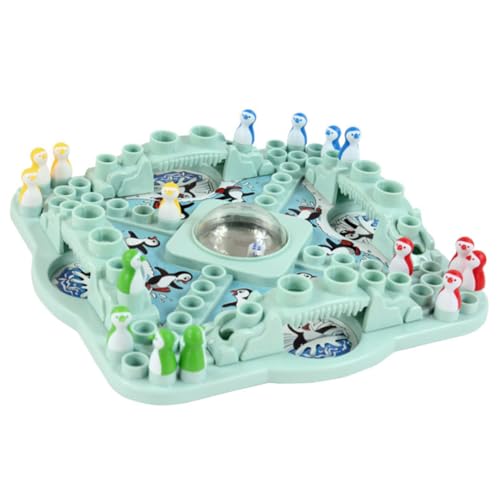 UPKOCH 1 Satz Schachbrettspiel interaktives Spielzeug Interactive Toys Reisespielzeug intelligenzspielzeug spieltafel Gehirnspiele für Kinder Jump-Checker-Spiel Flugzeugschach Light Green von UPKOCH