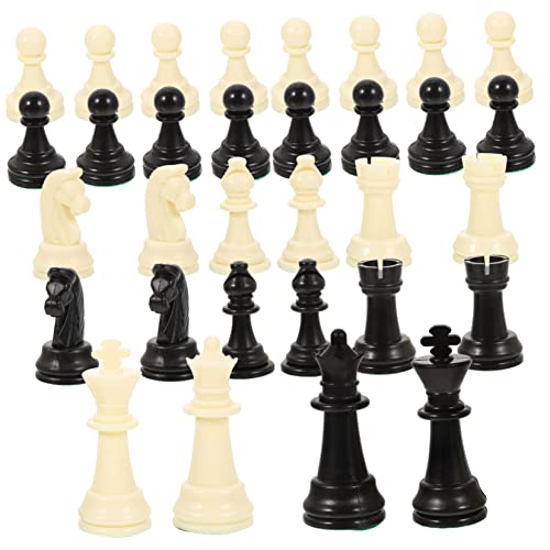 UPKOCH 1 Satz Schachfiguren Schach Ersatz Schach Für Brettspiel P.p. Schach Schachblock Schachbrett Schach Schachbrett Zubehör Chinesisches Schach Schachbrettfiguren Schachuhr Pp von UPKOCH