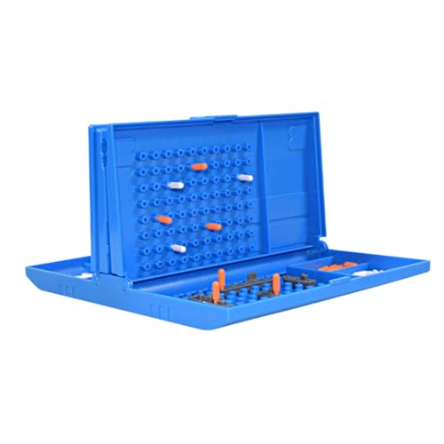 UPKOCH 1 Satz Schlachtschiffschach Für Kinder Interaktives Eltern-Kind-Spielzeug Kinder Schachbrett Spielzeug Interaktives Spielbrett Interaktives Brettspiel-Spielzeug Blue Plastik von UPKOCH