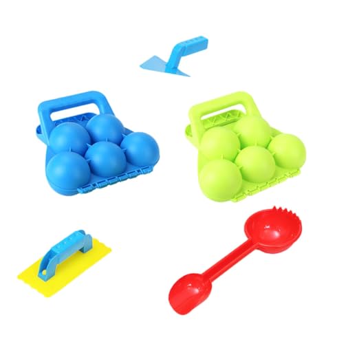 UPKOCH 1 Satz Schneeball-Spielzeug Schneeball-Maker-Clips Clips Für Strandsandbälle Schneeballschlacht Spielzeug Zum Formen Von Schnee Kidcraft-spielset Winter Plastik Kind Umformmaschine von UPKOCH