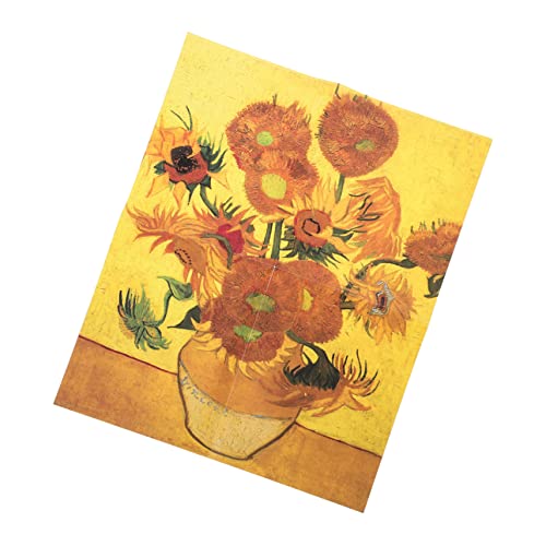 UPKOCH 1 Satz Sonnenblumen-Puzzle Für Erwachsene Puzzle-Matching Kognitives Für Erwachsener Erwachsenes Teenager- Rätsel Papier Yellow von UPKOCH