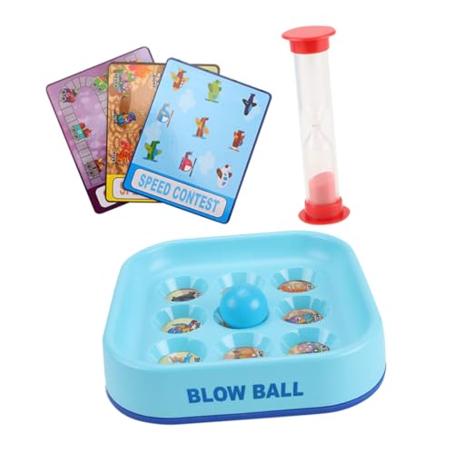 UPKOCH 1 Satz Spielball Schach Kinder Blasen Spielzeug schwimmendes Ballspiel Fidget-Ball-Spielzeug interaktives Spielzeug kinderspielzeug Schlagball lustiger schwebender Ball Abs Blue von UPKOCH