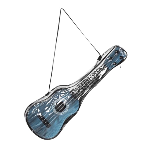 UPKOCH 1 Satz Ukulele Gitarrenspielzeug Ukulele-Instrument Anfänger Gitarre Für Akustikgitarren Kleinkind-Ukulele Kleinkind Gitarre Anfänger-Ukulele Sky-Blue Plastik von UPKOCH