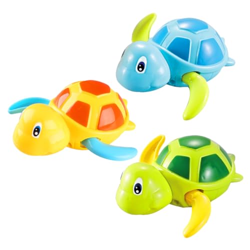 UPKOCH 1 Satz Wasseraufziehspielzeug Pop Schildkröte Netz badewannenspielzeug badewanne Cartoon-Babyspielzeug Wasserspielspielzeug für Abs Colorful von UPKOCH