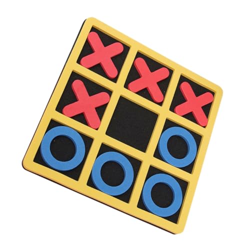 UPKOCH 1 Satz Xo Toe Spielbrett Schachbrett Tictactoe-brettspiel Familienbrettspiele Tabletop-brettspiel Kinderspielzeug Spiel Schach Spielzeug Reise-brettspiel Lernspielzeug Eva von UPKOCH