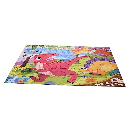 UPKOCH 1 Satz kinderpuzzle Puzzle rätselbuch Puzzle für funnytoys Dino Puzzle Rätsel für passende Puzzles für Jungen -Papier-Puzzle- Lehrpuzzle von UPKOCH