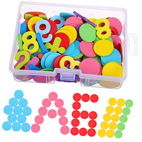 UPKOCH 1 Set Aufklärungsunterricht Holz Alphabet Spielzeug Für Kleinkinder Holzpuzzles Rechenzeichen Holzzahlen Holzspielzeug Frühlernspielzeug Zahlen Rechnerspielzeug von UPKOCH