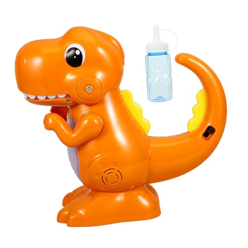 UPKOCH 1 Set Dinosaurier Blasengebläse Dinosaurier Blasenhersteller Automatische Seifenblasenmaschine Niedliche Seifenblasenmaschine Badeblasenmaschine Blasengebläse Maschine von UPKOCH