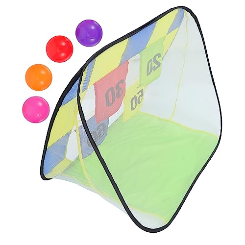 UPKOCH 1 Set Faltbares Fußballtor Tipi Zelt Kinderzelte Kinderfußball Kinderfußball Kinderzelt Tipi Kinderspielzelt Fußballzelt Kinderspielzelt Buntes Polyester von UPKOCH