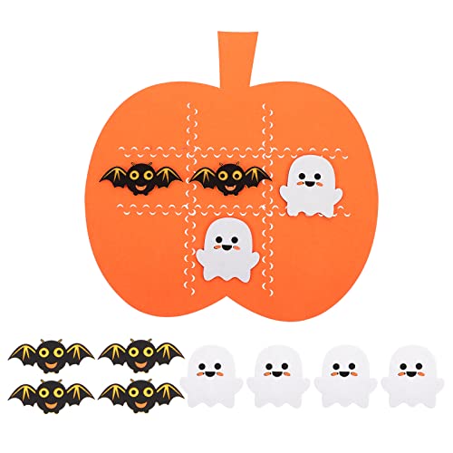 UPKOCH 1 Set Halloween Filzmatte Kürbis Brettspiel Halloween Spielmatte Spielzeugschutz Cartoon Halloween Filz Spielmatten Kinderspielzeug Kognitives Lernspielzeug von UPKOCH