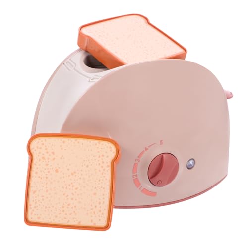 UPKOCH 1 Set Kids Tun So Tun Spiele Game Mini Toaster Spielzeug Elektrische Kleine Brotmaschine Lustiges Kleinkindspielzeug von UPKOCH