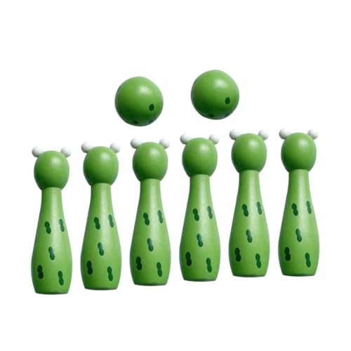 UPKOCH 1 Set Kinder Bowling Spielzeug Sport Ballspiel Outdoor Bowling Spielzeug Pädagogisches Bowling Spiel Familie Bowling Spiel Spielzeug Desktop Bowling Spielzeug Spielen von UPKOCH