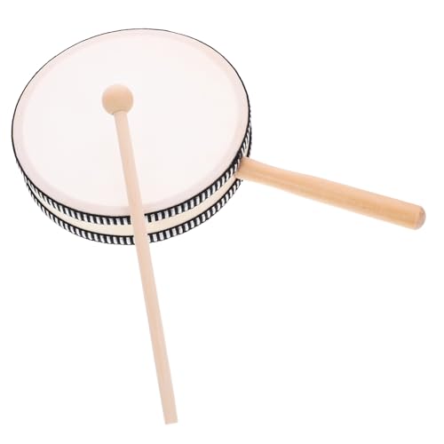 UPKOCH 1 Set Kinder Handtrommeln Hand Percussion Spielzeug Handtrommel Percussion Spielzeug Handtrommel Instrument Musikinstrumente Musikinstrument Versorgung Percussion Trommel von UPKOCH