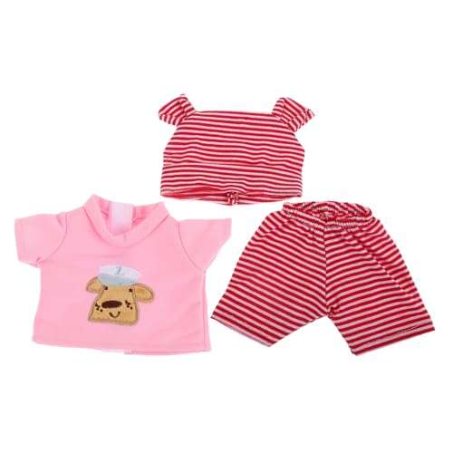 UPKOCH 1 Set Modische Baby Puppe Kleidung Zubehör Wiederverwendbare Puppe Dress Up Kleidung Schöne Puppe Kostüm Für Spielzeit Wiederverwendbare Puppe Kostüm von UPKOCH