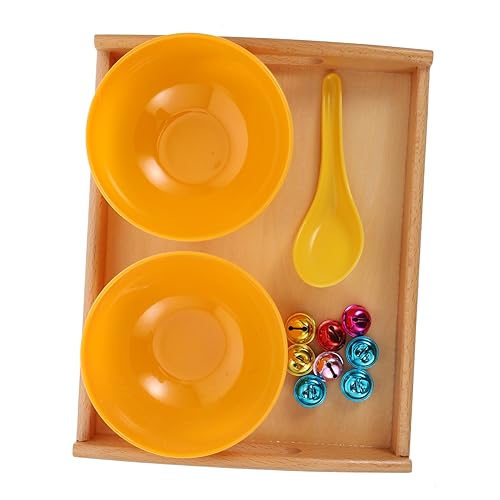 UPKOCH 1 Set Montessori Lernspielzeug Sportspielzeug Kleinkindlöffel Kinderspielzeug Kinderspielzeug Vorschulspielzeug Schöpfglockenspielzeug Kinderspielzeug Frühpädagogisches von UPKOCH