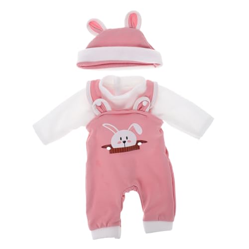 UPKOCH Puppenmütze Strampler Set Baby Puppenkleidung Puppenzubehör Spielzeug Outfit Sammler Puppenhaus von UPKOCH