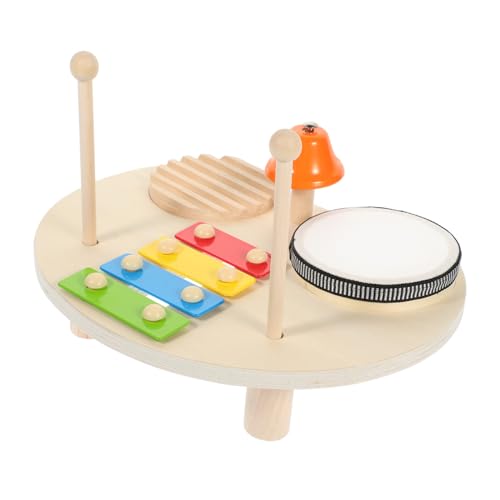 UPKOCH 1 Set Schlaginstrumente Musikinstrumente Für Kinderspielzeug Spieltisch Für Musikinstrumente Für Kleinkinder Kinderspieltisch Xylophon Musikspielzeug Für Kleinkinder von UPKOCH