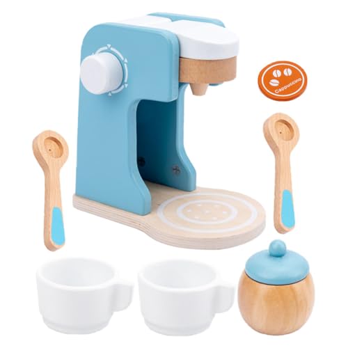 UPKOCH 1 Set Simulierter Toaster Espressomaschine Für Kleinkinder Spielzeughaus Espressomaschinen Kinderspielzeug Espressomaschinen Mini Espressomaschine Mini Aus Holz von UPKOCH