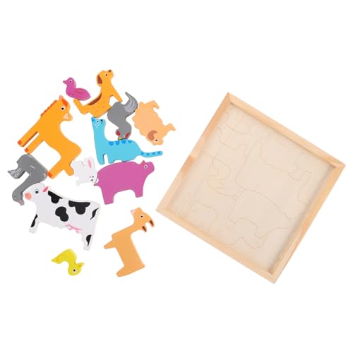 UPKOCH 1 Set Tier Matching Spiel Für Kleinkinder Pädagogisches Puzzle Für Den Kindergarten Zur Der Hand Augen Koordination Und Kognitiven Fähigkeiten von UPKOCH