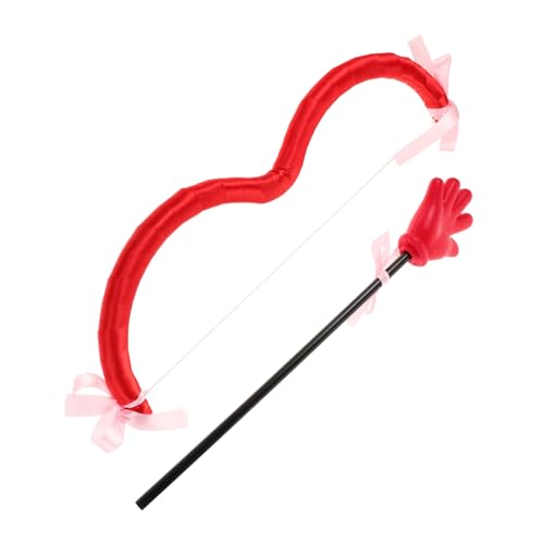 UPKOCH 1 Set Valentinstag Kostüm Requisiten Valentinstag Kostüm Zubehör Requisite Amor Kostüm Amor Kostüm Zubehör Amor Cosplay Kostüm Halloween Amor Kostüm Rot Kunststoff von UPKOCH