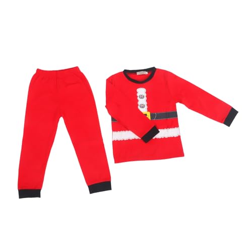 UPKOCH 1 Set Weihnachts-freizeitkostüm Für Kinder, Weihnachts-Outfit, Nachtwäsche, Größe 120 Yard von UPKOCH