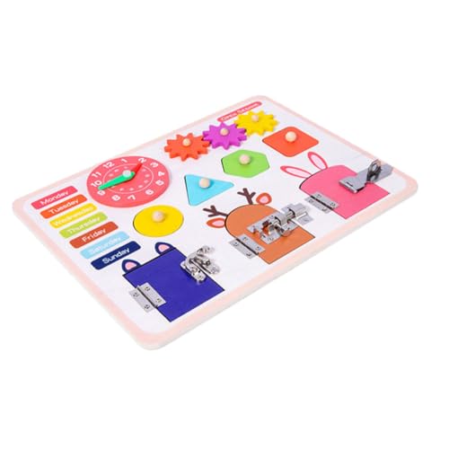 UPKOCH 1 Stück Lustig Unlock Toy Cognitive Board Früheres Pädagogisches Spielzeug Für Kinder von UPKOCH