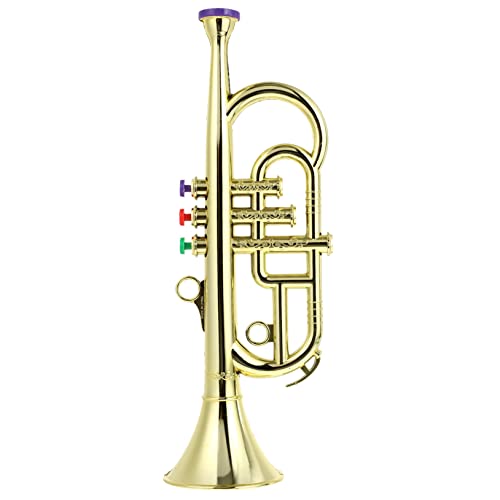 UPKOCH 1 Stück Saxophon Modell Band Instrumente Klavier Musik Praktische Simulation Musik Saxophon Tragbare Kunststoff Musik Modell Abs Kunststoff Golden von UPKOCH