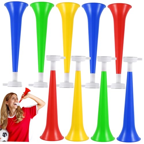UPKOCH 10 Stück Plastikhornspielzeug jubelnde Horntrompete jubelnde Stütztrompete Geräuschmacher Trompetenspielzeug für Kleinkinder -Trompeten für Zufällige Farbe UPKOCH 10 Stück Plastikhornspielzeug jubelnde Horntrompete jubelnde Stütztrompete Geräuschmacher Trompetenspielzeug für Kleinkinder -Trompeten für Zufällige Farbe von UPKOCH
