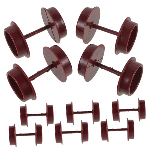 UPKOCH 10 Stück Teiliges Kunststoff Eisenbahnräder Kompakt und Leicht für DIY Bastelprojekte und Kindertrainingsspielzeug Kreativität und Motorik UPKOCH 10 Stück Teiliges Kunststoff Eisenbahnräder Kompakt und Leicht für DIY Bastelprojekte und Kindertrainingsspielzeug Kreativität und Motorik von UPKOCH