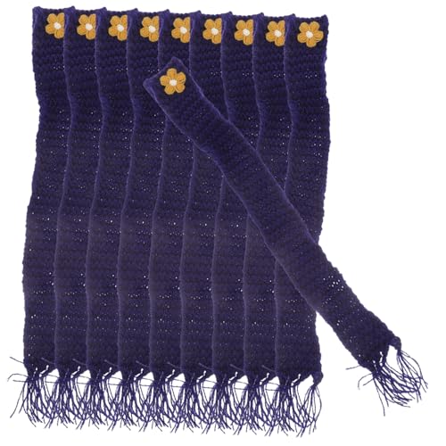 UPKOCH 10 Stück Teiliges Verstellbarer Mini Schals aus Weichem Baumwollstrick Dekorative Accessoires für Puppen Kuscheltiere Flaschen und DIY Dekorationen Vielseitig Einsetzbar für Bastel UPKOCH 10 Stück Teiliges Verstellbarer Mini Schals aus Weichem Baumwollstrick Dekorative Accessoires für Puppen Kuscheltiere Flaschen und DIY Dekorationen Vielseitig Einsetzbar für Bastel von UPKOCH