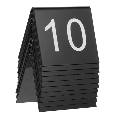 UPKOCH 10 Teiliges Acryl Dreieck Zahlenmarkierungen Stabile Schwarze Tatortmarkierungen Beweismarker und Tisch Nummernschilder Multifunktionale Dekoration für Themenpartys und UPKOCH 10 Teiliges Acryl Dreieck Zahlenmarkierungen Stabile Schwarze Tatortmarkierungen Beweismarker und Tisch Nummernschilder Multifunktionale Dekoration für Themenpartys und von UPKOCH
