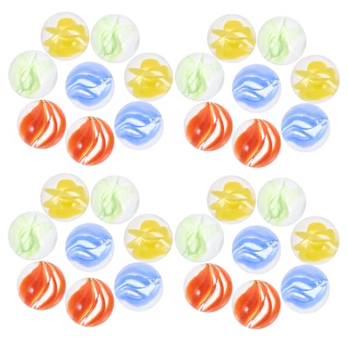 UPKOCH 100 Stück Glasperlen Bunte Glasmurmeln mit Leuchtenden Mustern Vielseitige Dekoration für Garten Vasenfüllung und Glatte Robuste Glassteine für Basteln und Aquarium UPKOCH 100 Stück Glasperlen Bunte Glasmurmeln mit Leuchtenden Mustern Vielseitige Dekoration für Garten Vasenfüllung und Glatte Robuste Glassteine für Basteln und Aquarium von UPKOCH