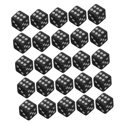 UPKOCH 100 Stück Mini Schwarze Würfel Klein Spielwürfel Für Brettspiele Partys Familien Math Lernspiele Kompaktes Design Leicht Tragbar Lesbare Punkte UPKOCH 100 Stück Mini Schwarze Würfel Klein Spielwürfel Für Brettspiele Partys Familien Math Lernspiele Kompaktes Design Leicht Tragbar Lesbare Punkte von UPKOCH
