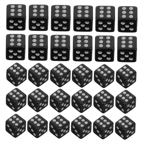 UPKOCH 100 Stück Mini Würfel Schwarz Würfelspiel Zubehör Leicht Tragbar Für Brettspiele Bastelprojekte Partyspiele Mathematik Lernen UPKOCH 100 Stück Mini Würfel Schwarz Würfelspiel Zubehör Leicht Tragbar Für Brettspiele Bastelprojekte Partyspiele Mathematik Lernen von UPKOCH