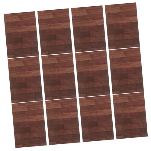 UPKOCH 12 Stück Puppenhaus Bodenbelag Selbstklebende Miniatur Holzoptik Fußbodenfolie Kratzfest Langlebig für DIY Wohnzimmer und Schlafzimmer Puppenhaus Dekoration UPKOCH 12 Stück Puppenhaus Bodenbelag Selbstklebende Miniatur Holzoptik Fußbodenfolie Kratzfest Langlebig für DIY Wohnzimmer und Schlafzimmer Puppenhaus Dekoration von UPKOCH