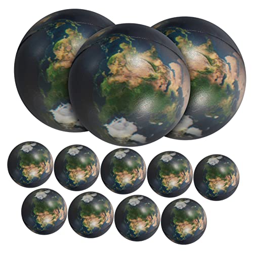 UPKOCH 12 Stück Squeeze Ball Spielzeug Bounce Bälle Bälle Für Frühe Bildung Requisiten Sensorische Bälle Planet Hüpfbälle Planeten Partygeschenke Kinder Hüpfbälle Pu von UPKOCH