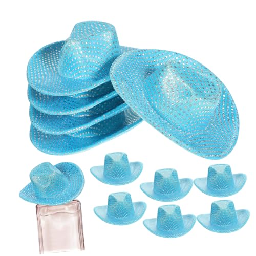UPKOCH 12 Stück Teiliges Mini Cowboy Hüte aus Polyester Kleine Western Hüte für Puppenhaus Deko Cowgirl Party Accessoires Vielseitig für DIY Kostüme Geburtstagsfeiern und UPKOCH 12 Stück Teiliges Mini Cowboy Hüte aus Polyester Kleine Western Hüte für Puppenhaus Deko Cowgirl Party Accessoires Vielseitig für DIY Kostüme Geburtstagsfeiern und von UPKOCH